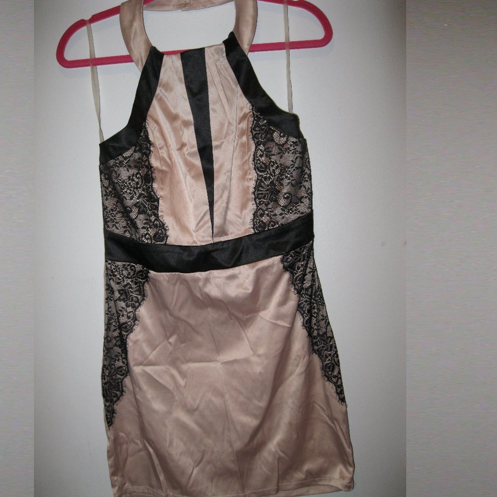 Juniors Halter Dress